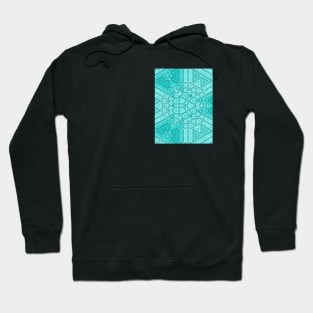 Green omni directional keyboard Hoodie